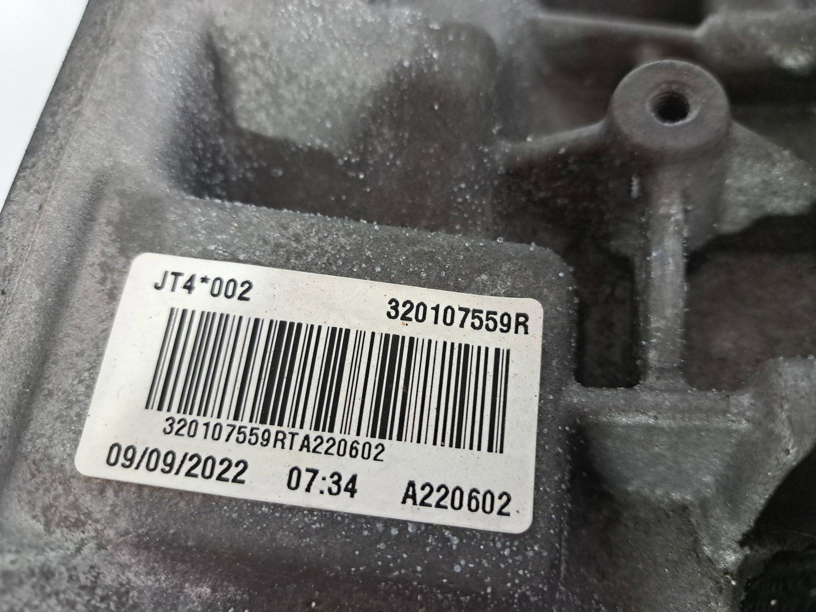 Cutie viteze manuala 6 trepte Dacia Sandero 3 [Fabr 2021-2023] 1.3 TCe H4DF480 JT4 002 320107559R 85KW / 115CP - imagine 2