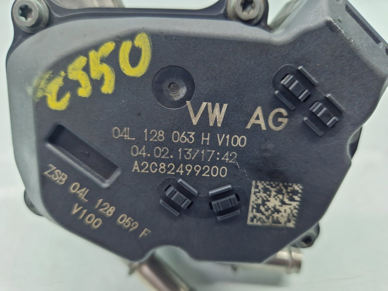 Clapeta acceleratie Seat Leon (5F1) [Fabr 2012-2018] 04L128063H 1.6 TDI CLHA 77KW / 105CP - imagine 2