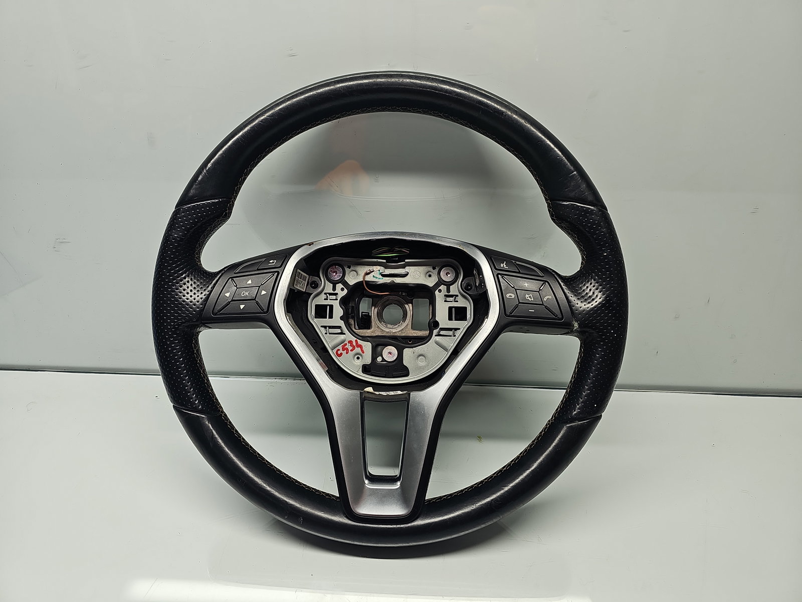 Volan Mercedes Clasa A (W176) [Fabr 2012-2018] A2184601918 - imagine 1