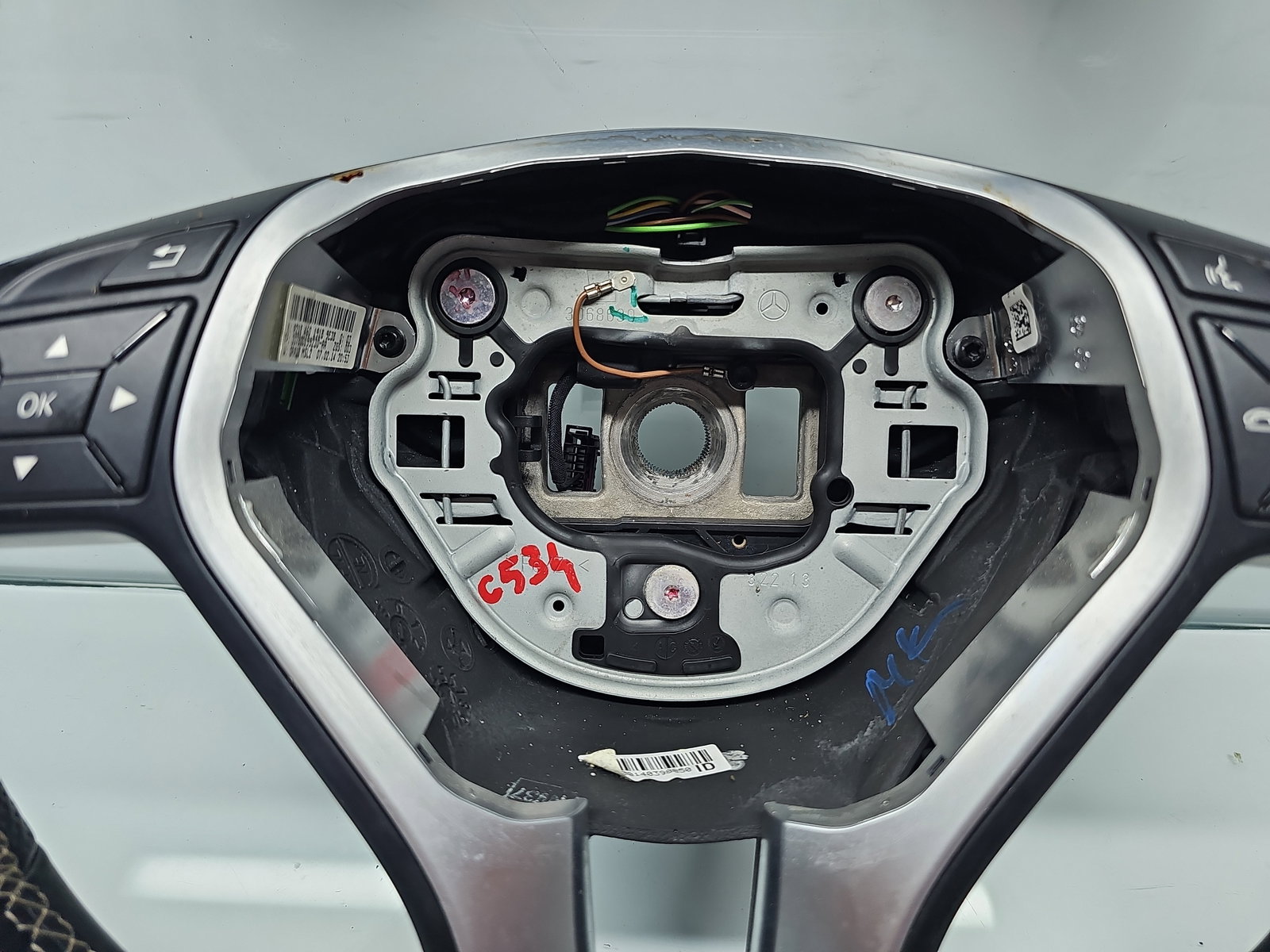 Volan Mercedes Clasa A (W176) [Fabr 2012-2018] A2184601918 - imagine 2