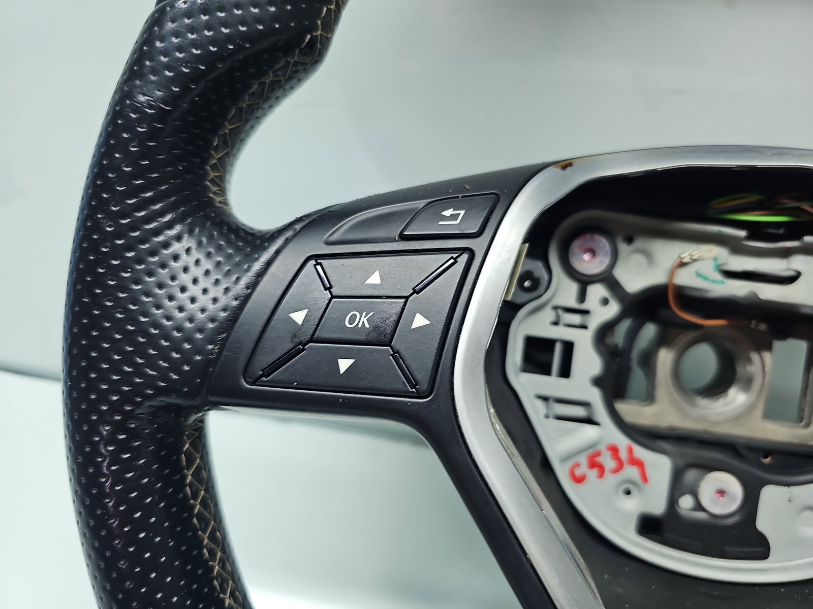 Volan Mercedes Clasa A (W176) [Fabr 2012-2018] A2184601918 - imagine 3