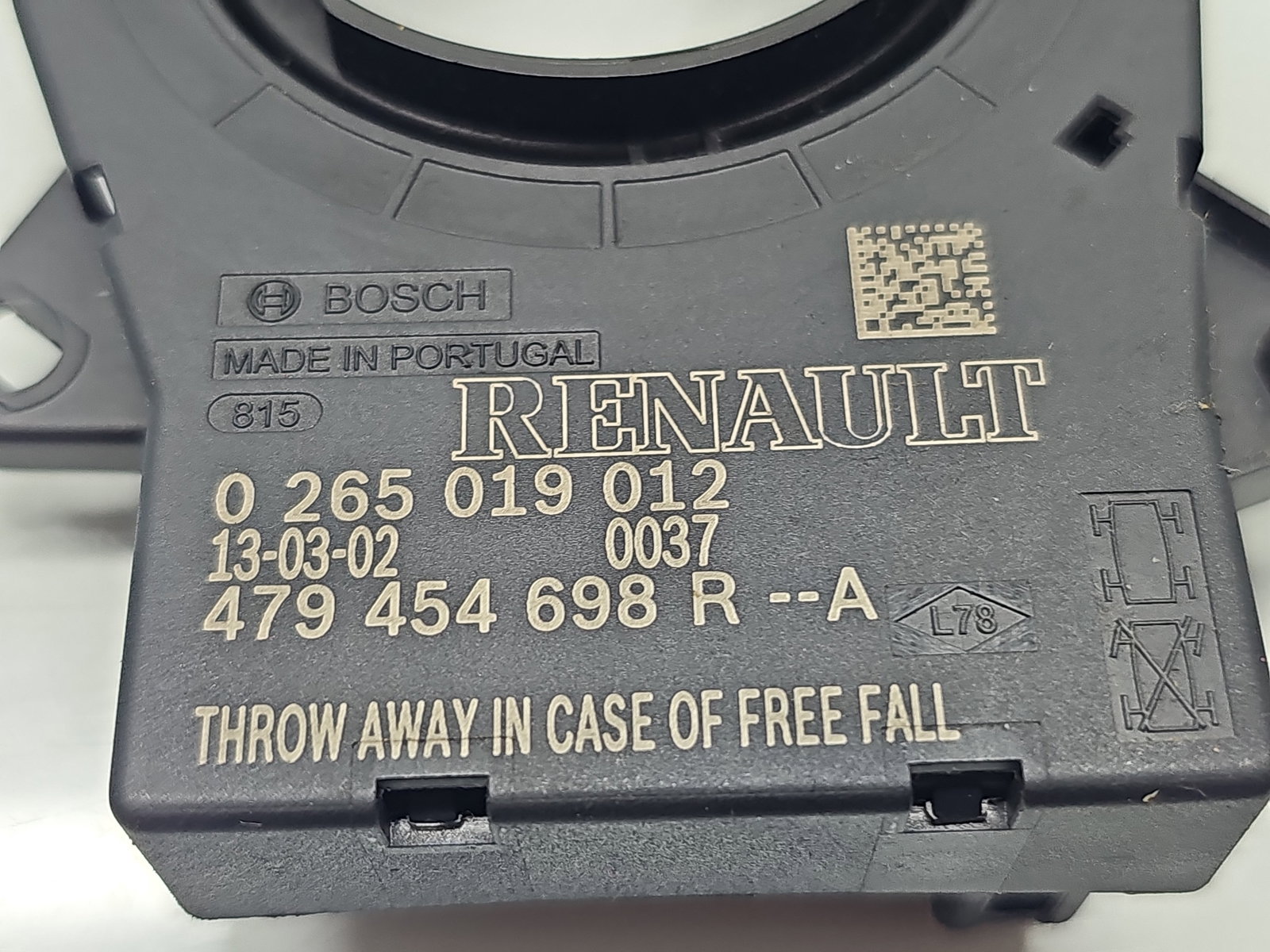 Senzor unghi volan Renault Clio 4 (B98) Hatchback [Fabr 2012-2020] 479454698R - imagine 4