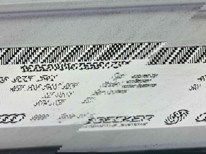  Modul audio Audi A5 (8T3) [Fabr 2007-2015] 4F0035541