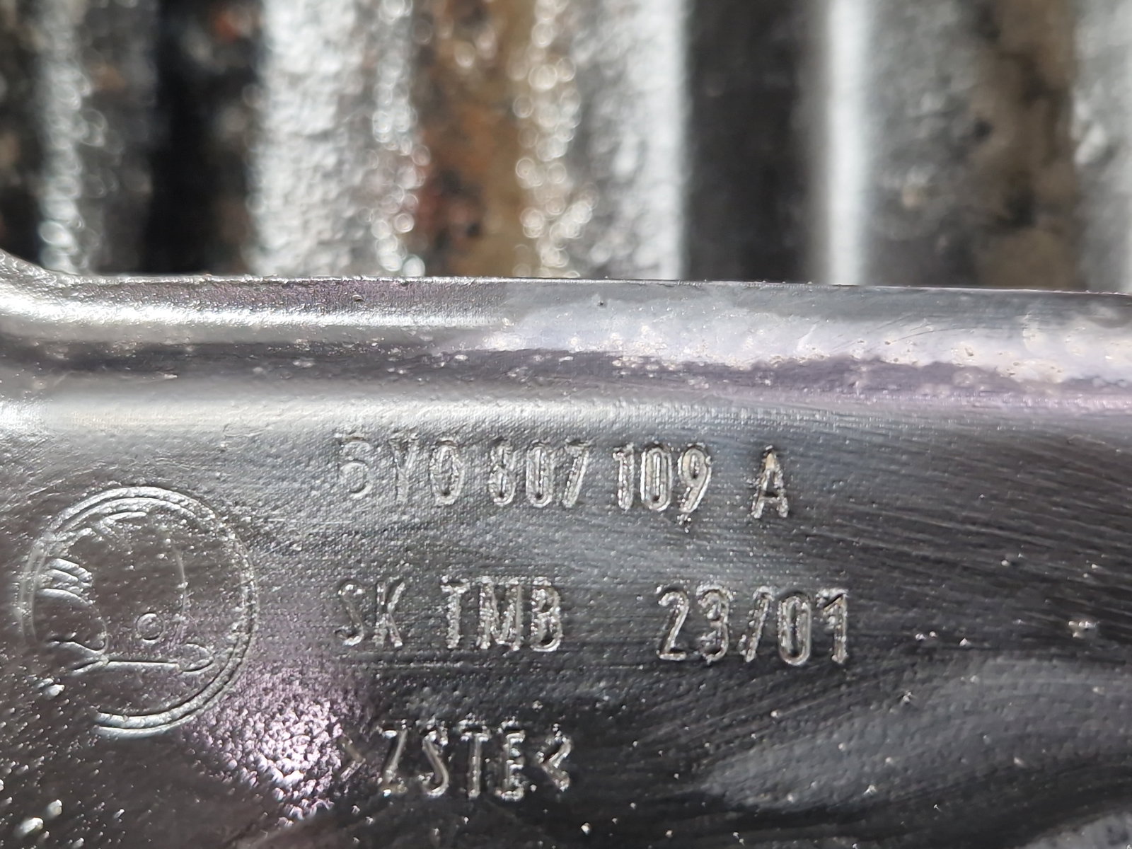 Armatura bara fata Skoda Fabia 1 (6Y2) [Fabr 1999-2008] 6Y0807109A - imagine 7