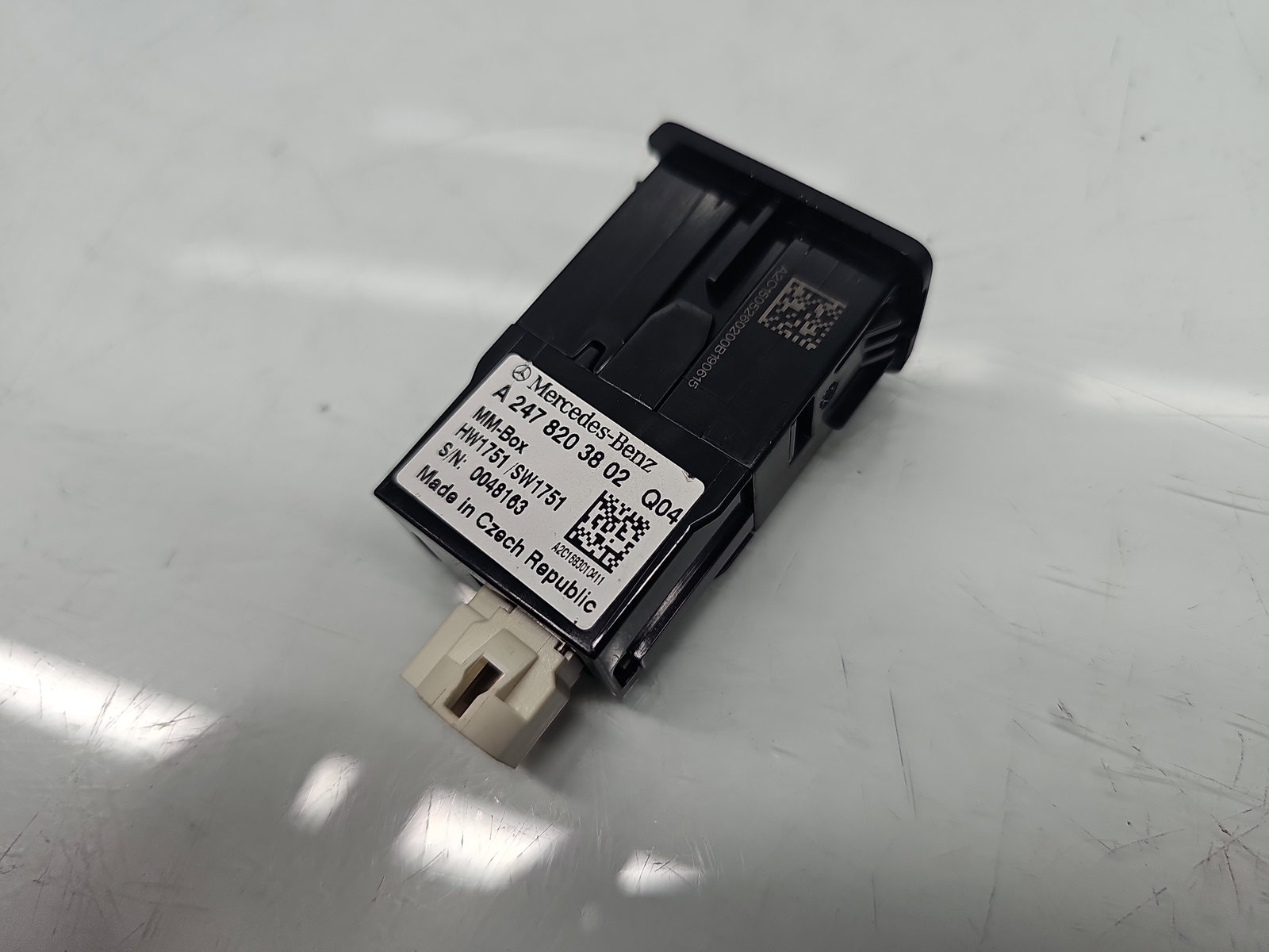 Conector auxiliar USB Mercedes Clasa A (W177) [Fabr 2019-2024] A2478203802 - imagine 3