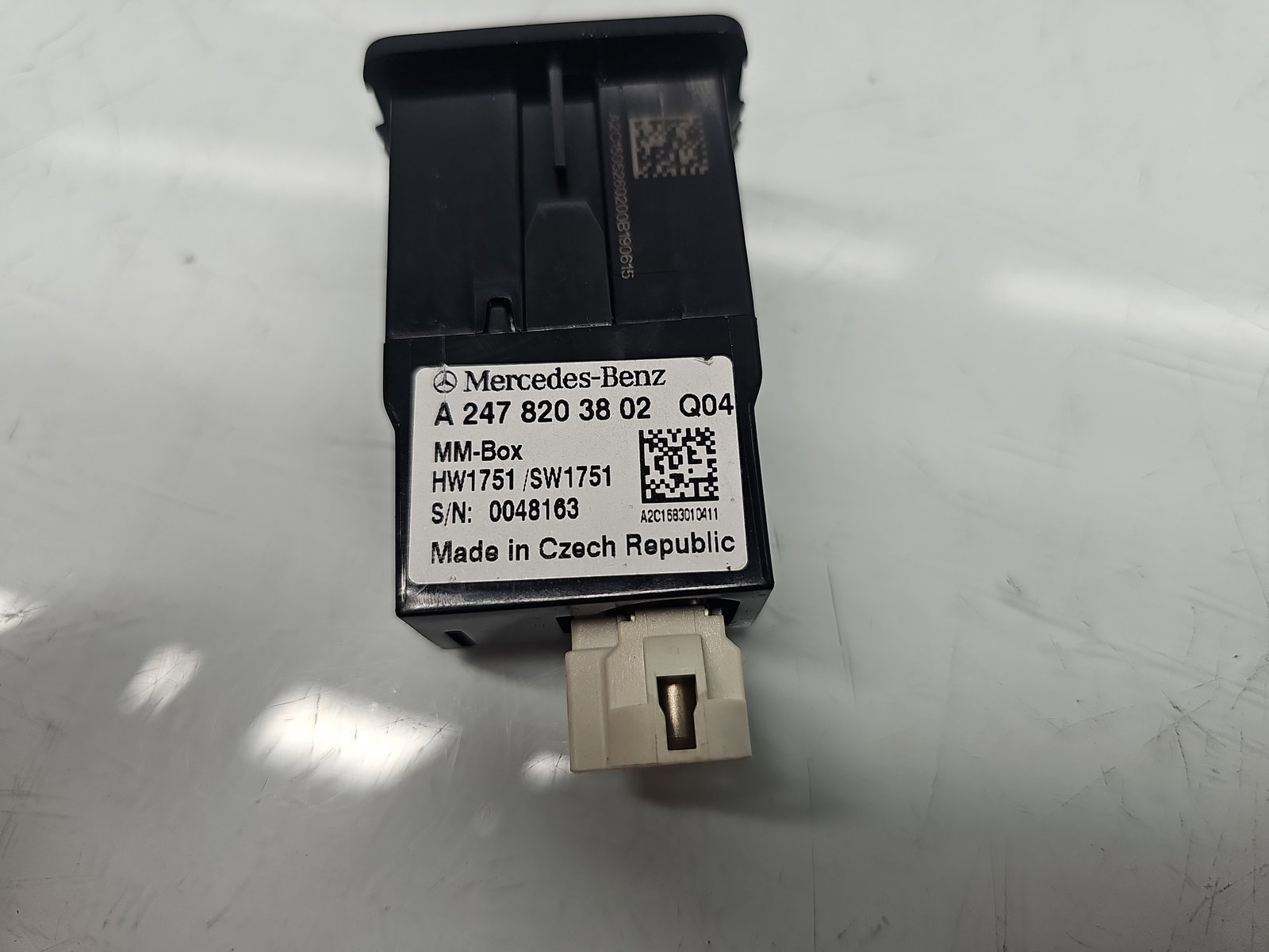 Conector auxiliar USB Mercedes Clasa A (W177) [Fabr 2019-2024] A2478203802 - imagine 4