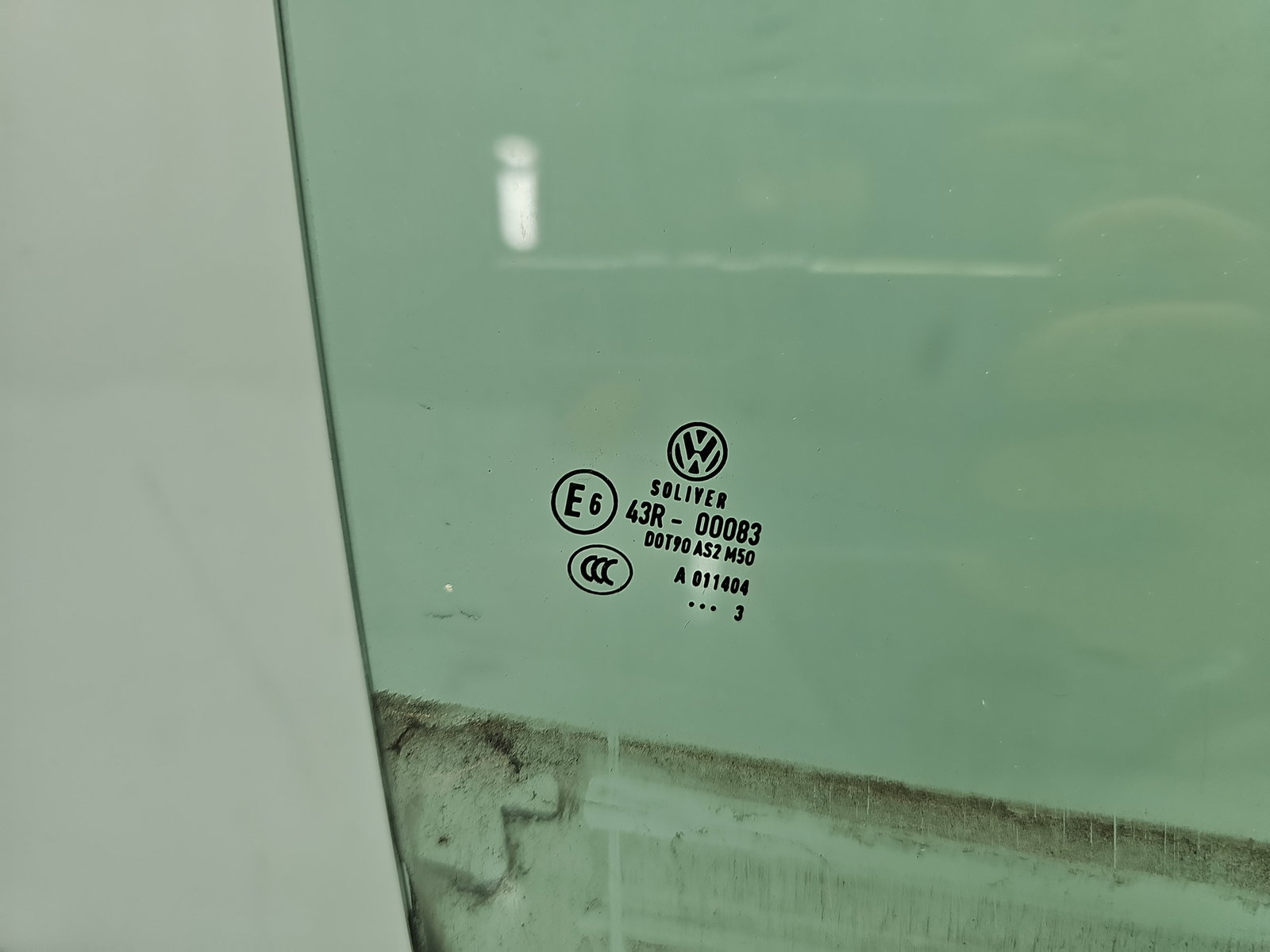Geam usa dreapta fata Volkswagen Golf 6 (5K1) [Fabr 2009-2013] Hatchback OEM - imagine 2