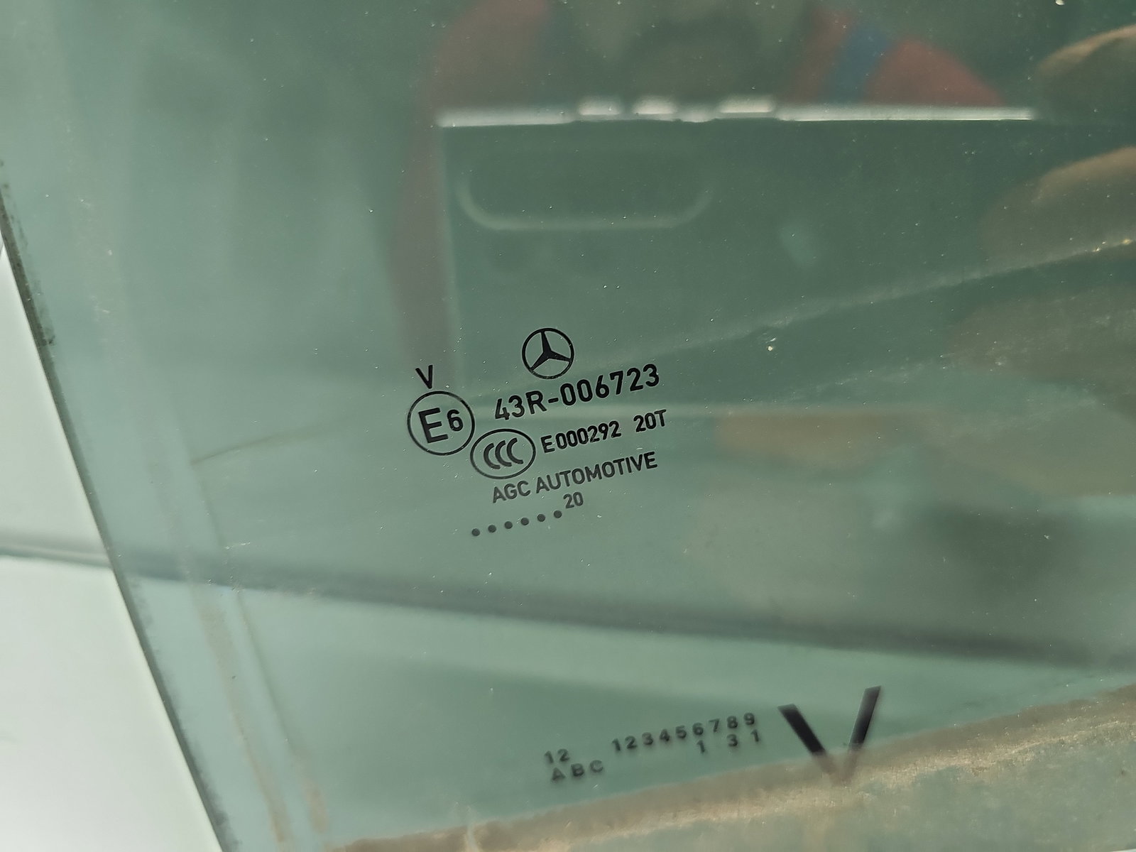 Geam usa stanga spate Mercedes Clasa A (W177) [Fabr 2019-2024] Berlina AMG OEM - imagine 2