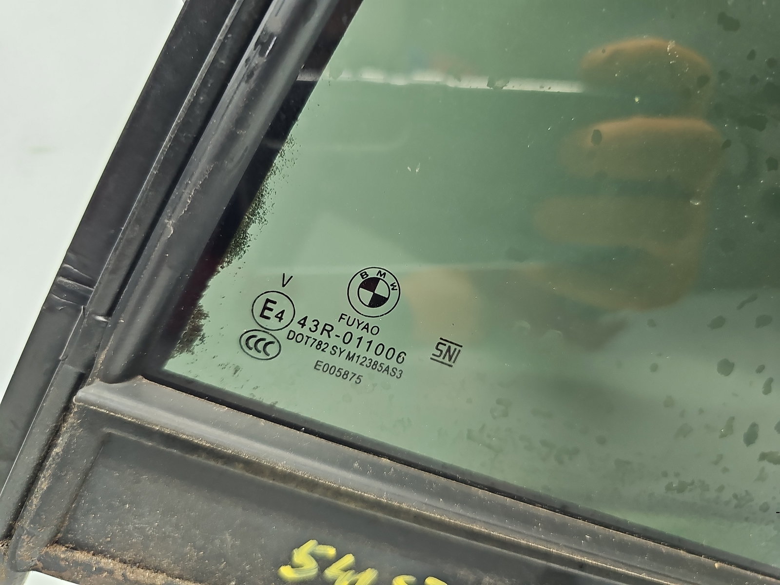 Geam fix usa stanga spate Bmw 3 Saloon (G20) [Fabr 2018-2025] Berlina Pachet M OEM - imagine 2