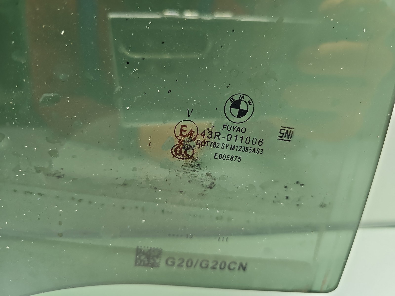 Geam usa dreapta spate Bmw 3 Saloon (G20) [Fabr 2018-2025] Berlina Pachet M OEM - imagine 2