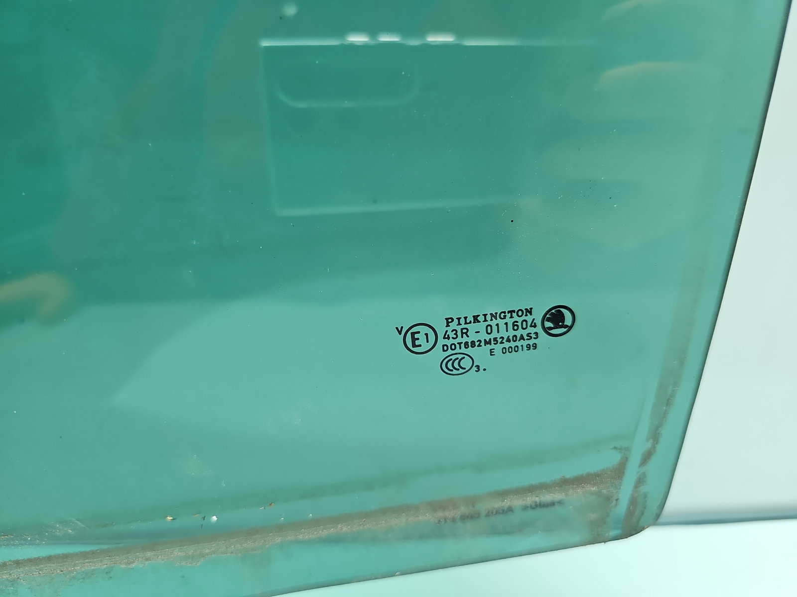 Geam usa stanga spate Skoda Superb II (3T5) [Fabr 2009-2015] Break Facelift OEM - imagine 3