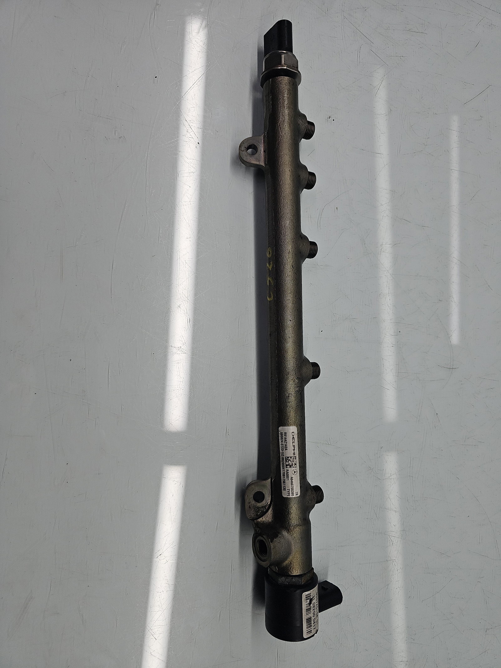 Rampa injectoare Mercedes Clasa C (W204) [Fabr 2007-2014] A6460700395 2.2 CDI 646811 125KW / 170CP - imagine 1