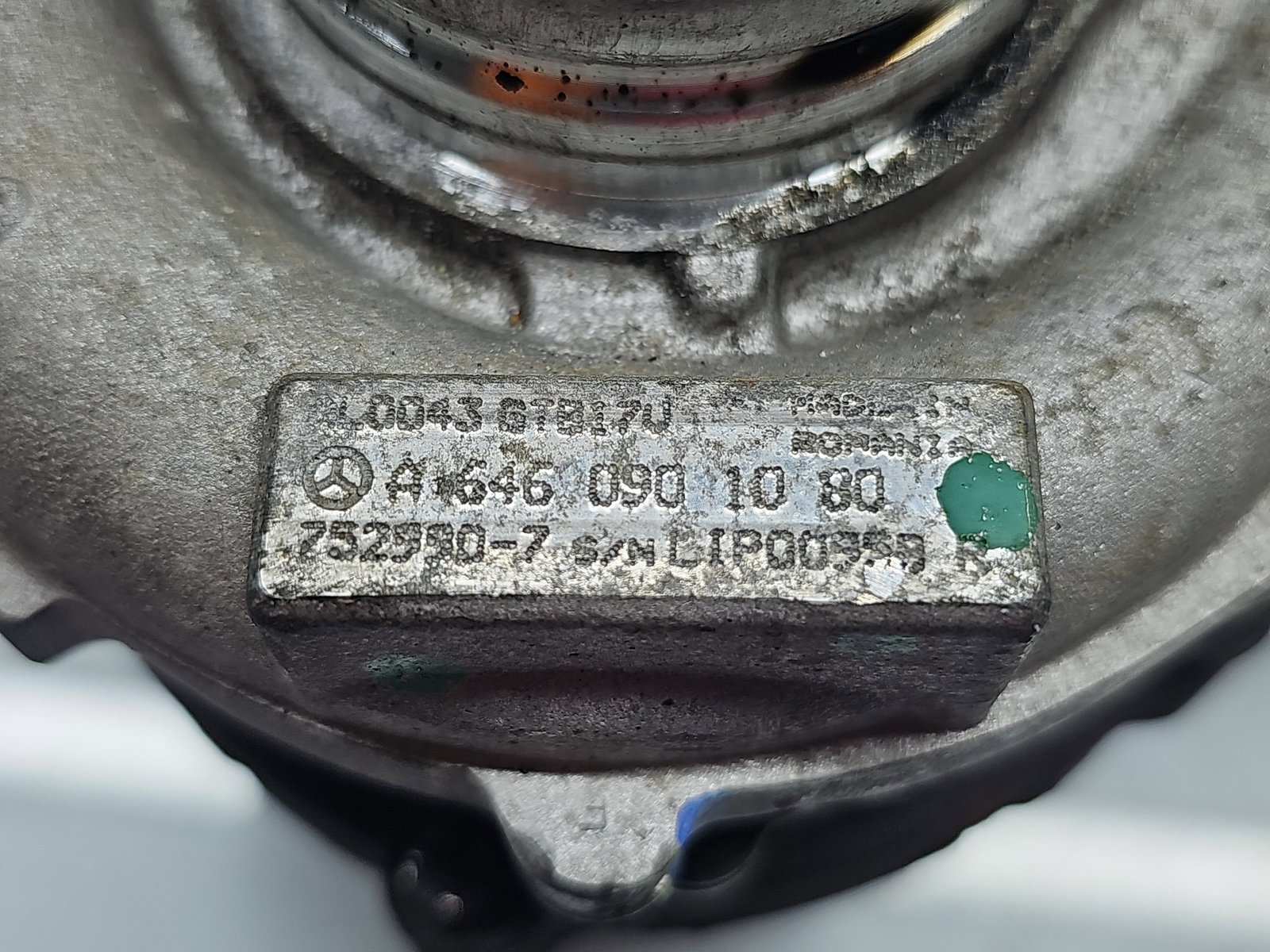 Turbina Mercedes Clasa C (W204) [Fabr 2007-2014] A6460901080 2.2 CDI 646811 125KW / 170CP - imagine 7