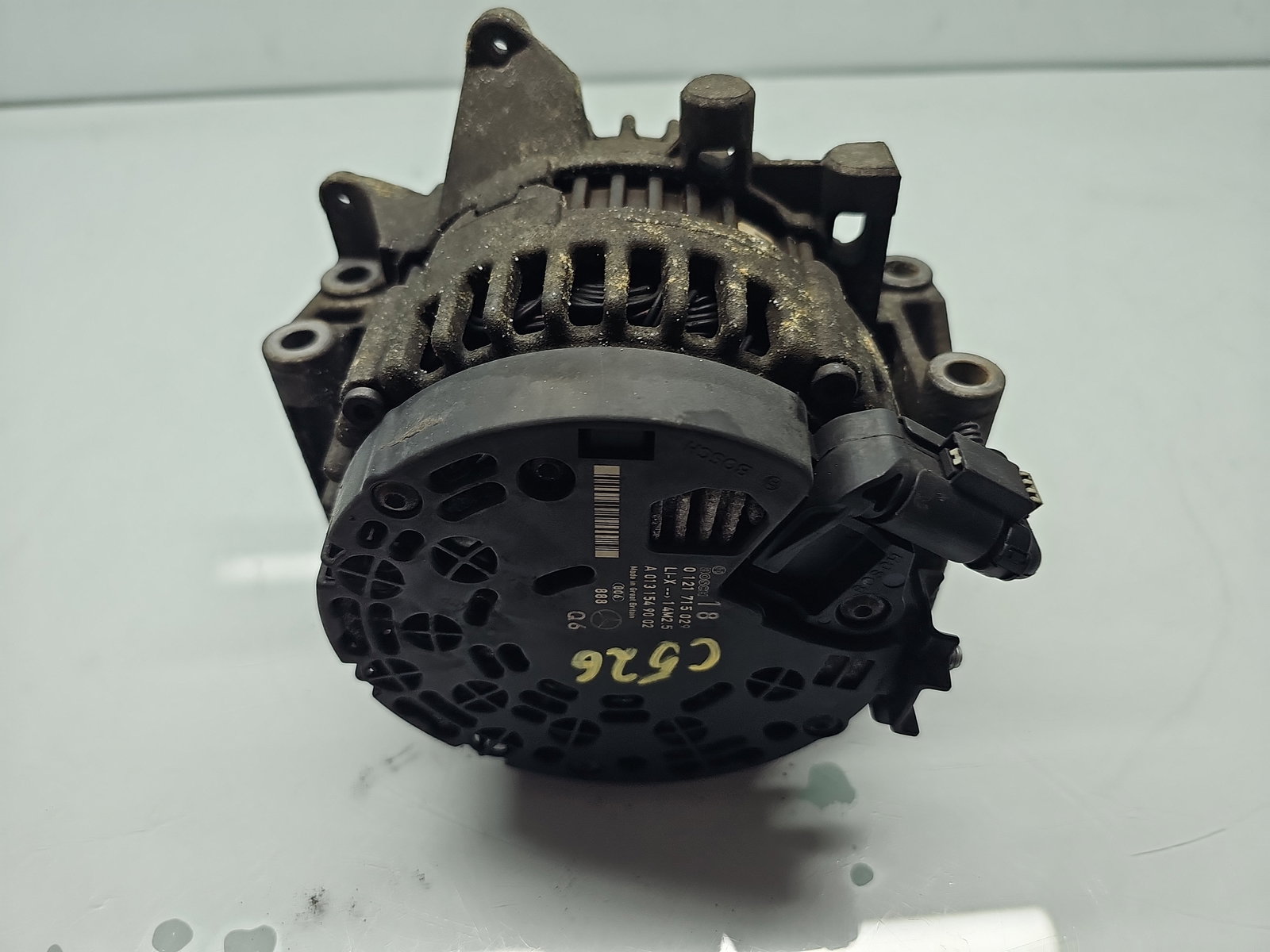 Alternator Mercedes Clasa C (W204) [Fabr 2007-2014] A0131549002 2.2 CDI 646811 125KW / 170CP - imagine 4