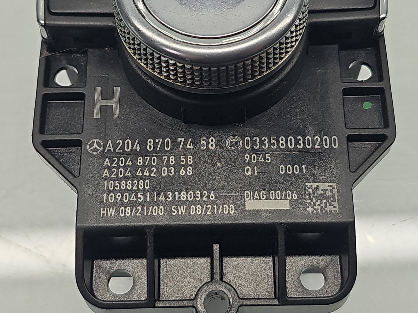 Joystick navigatie Mercedes Clasa C (W204) [Fabr 2007-2014] A2048707458 - imagine 4