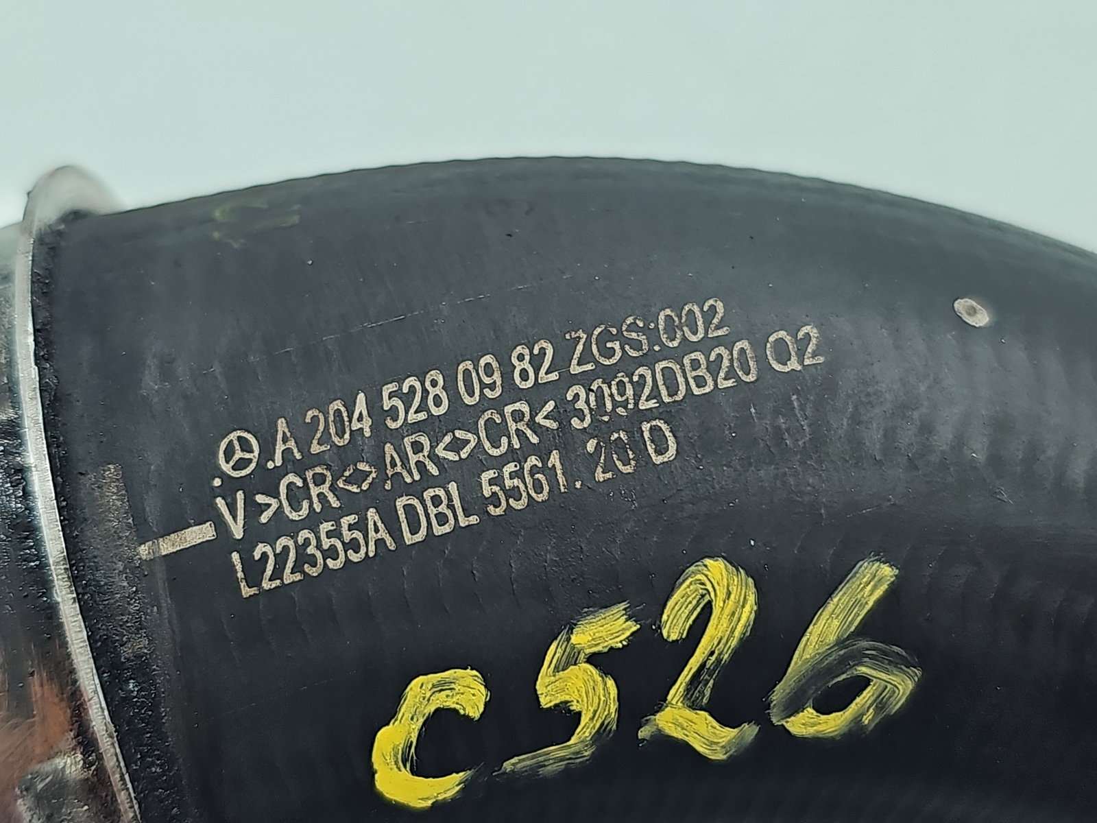 Furtun intercooler Mercedes Clasa C (W204) [Fabr 2007-2014] A2045280982 2.2 CDI 646811 125KW / 170CP - imagine 4