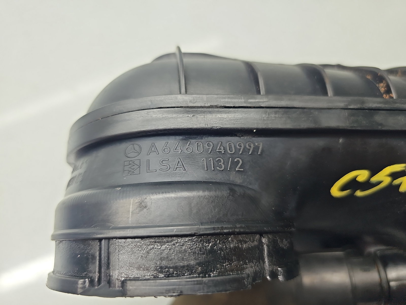 Tub admisie aer Mercedes Clasa C (W204) [Fabr 2007-2014] A6460940997 2.2 CDI 646811 125KW / 170CP - imagine 6