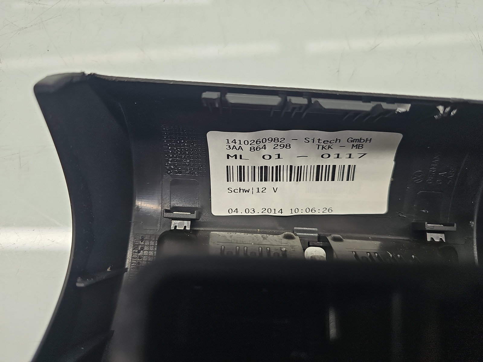 Grila aerisire spate Volkswagen Passat CC (358) Facelift [Fabr 2012-2016] 3AA864298 - imagine 4