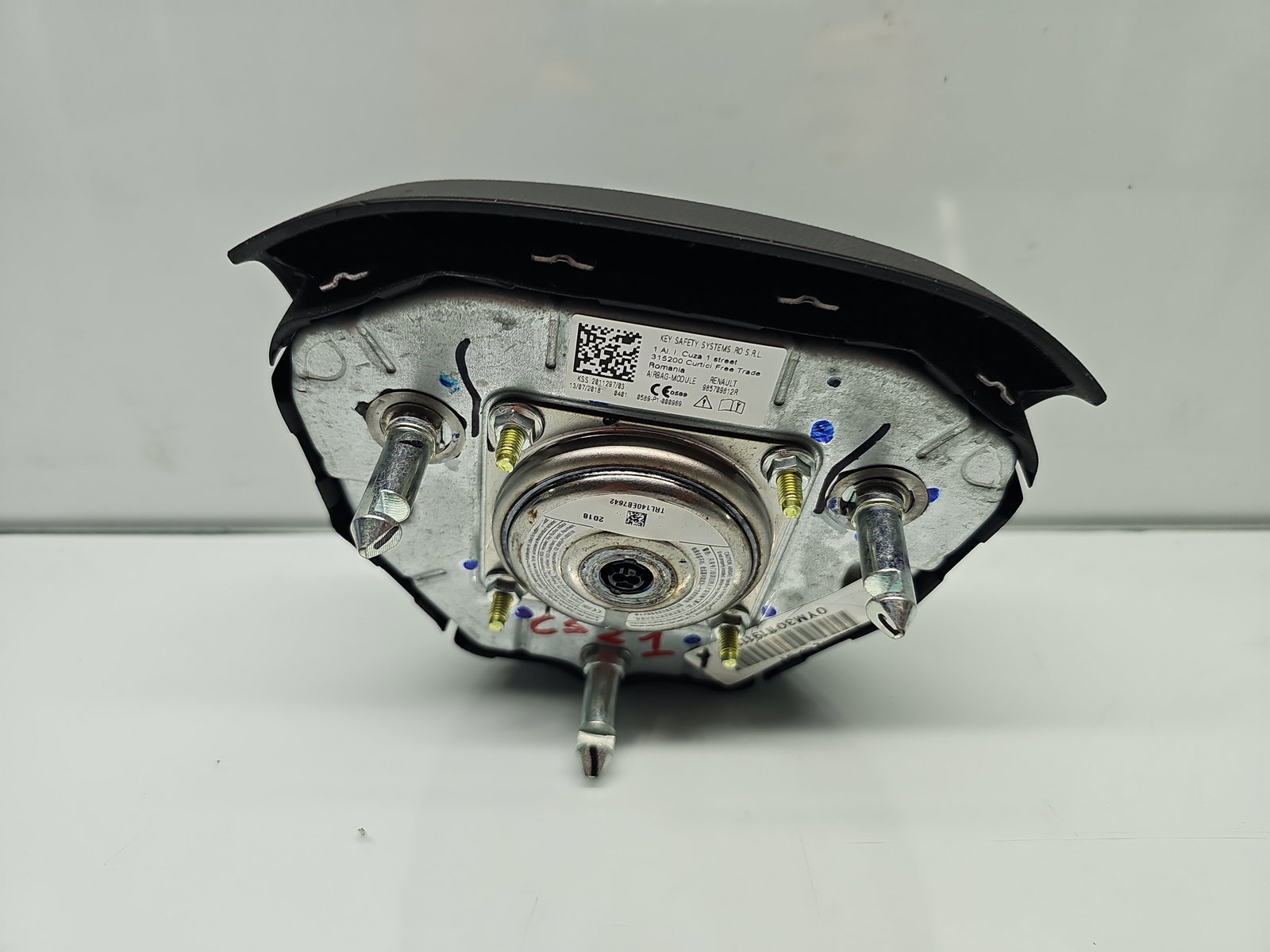 Airbag volan Dacia Duster 2 [Fabr 2017-2023] 985709812R - imagine 2