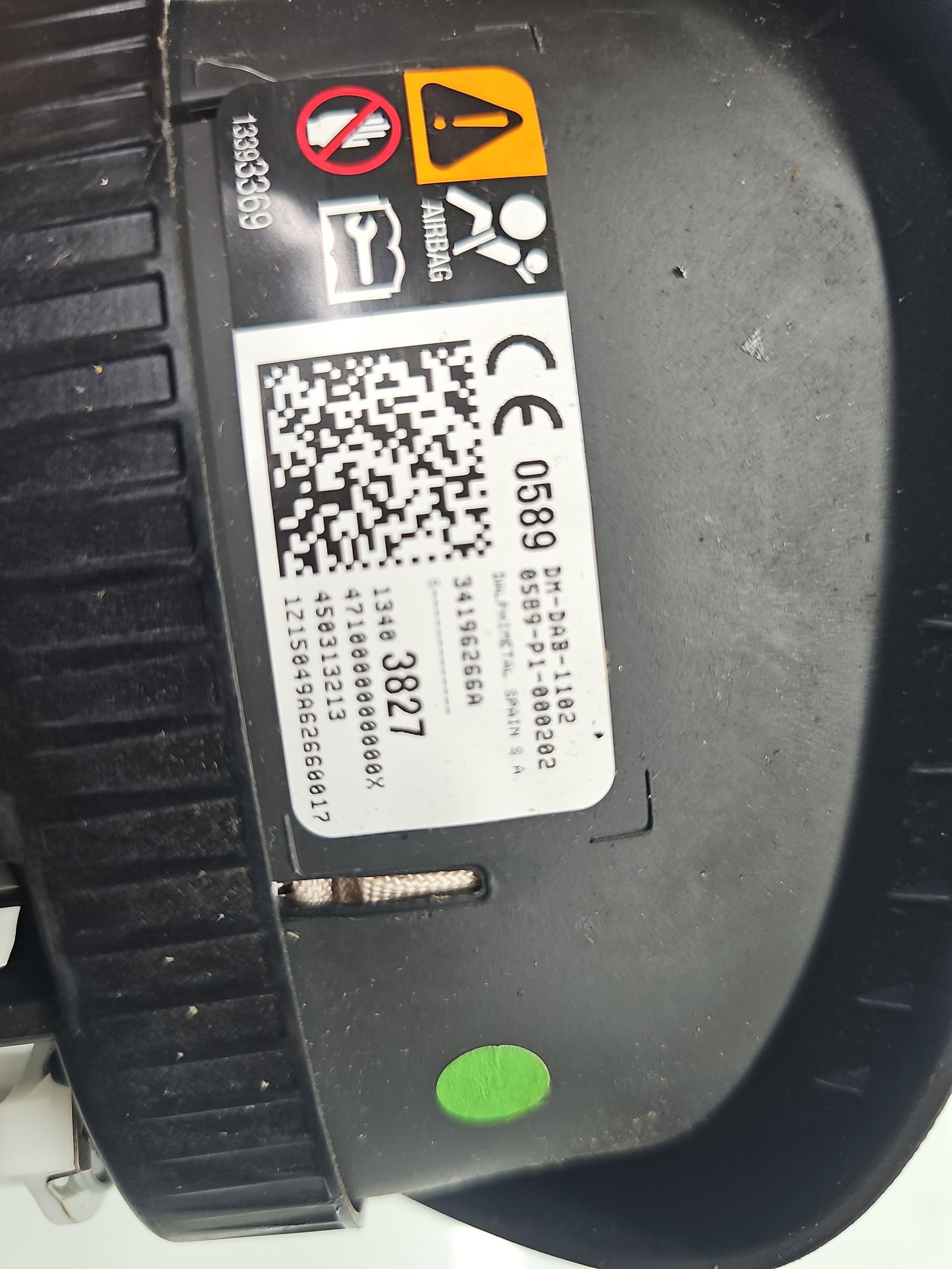 Airbag volan Opel Corsa E [Fabr 2014-prezent] 13403827 - imagine 4