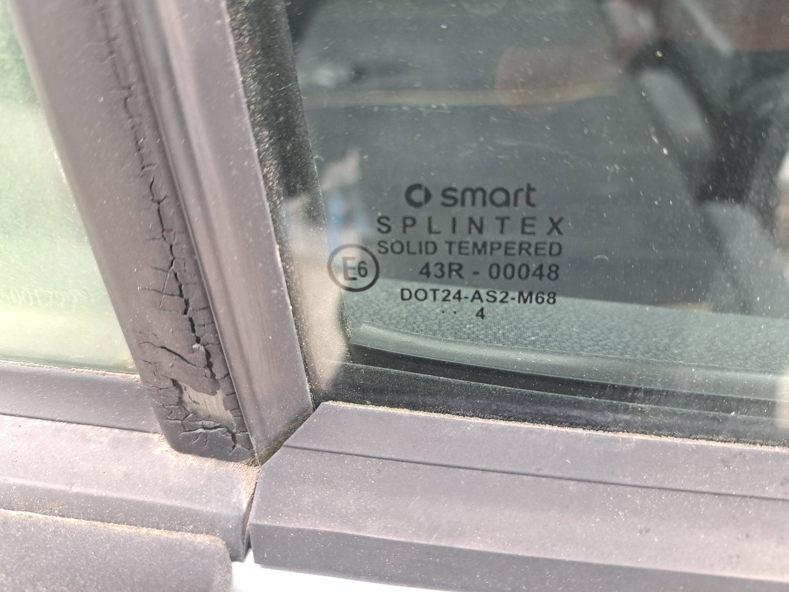 Geam usa dreapta spate SMART ForFour [Fabr 2004-2006] Hatchback OEM - imagine 2