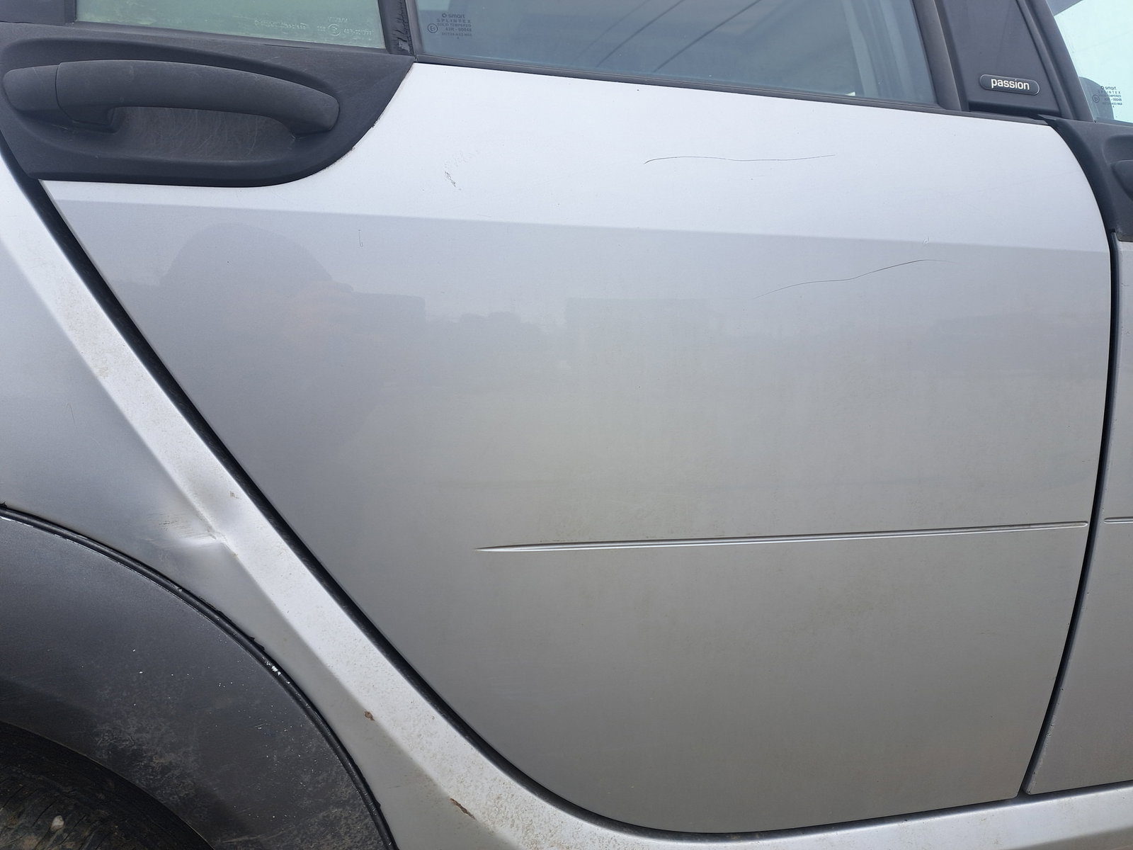 Usa dreapta spate SMART ForFour [Fabr 2004-2006] Hatchback GRI - imagine 4