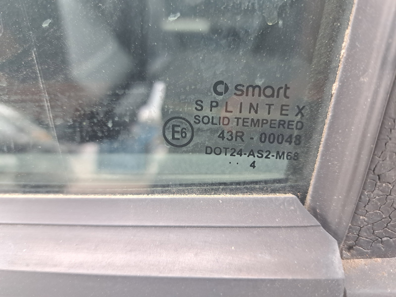 Geam usa stanga spate SMART ForFour [Fabr 2004-2006] Hatchback OEM - imagine 2