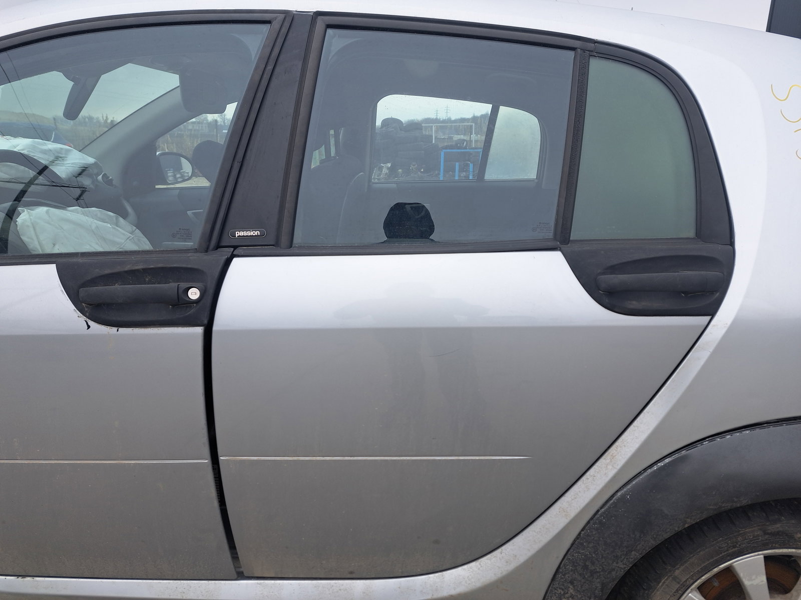 Usa dreapta spate SMART ForFour [Fabr 2004-2006] Hatchback GRI - imagine 1