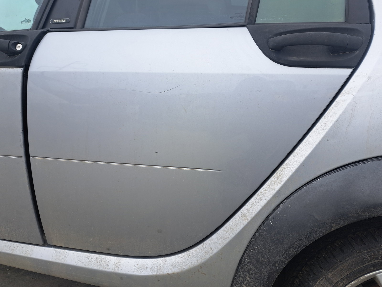 Usa dreapta spate SMART ForFour [Fabr 2004-2006] Hatchback GRI - imagine 4