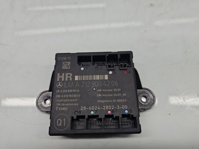 Modul confort Mercedes Clasa E (W212) [Fabr 2009-2016] A2129004206