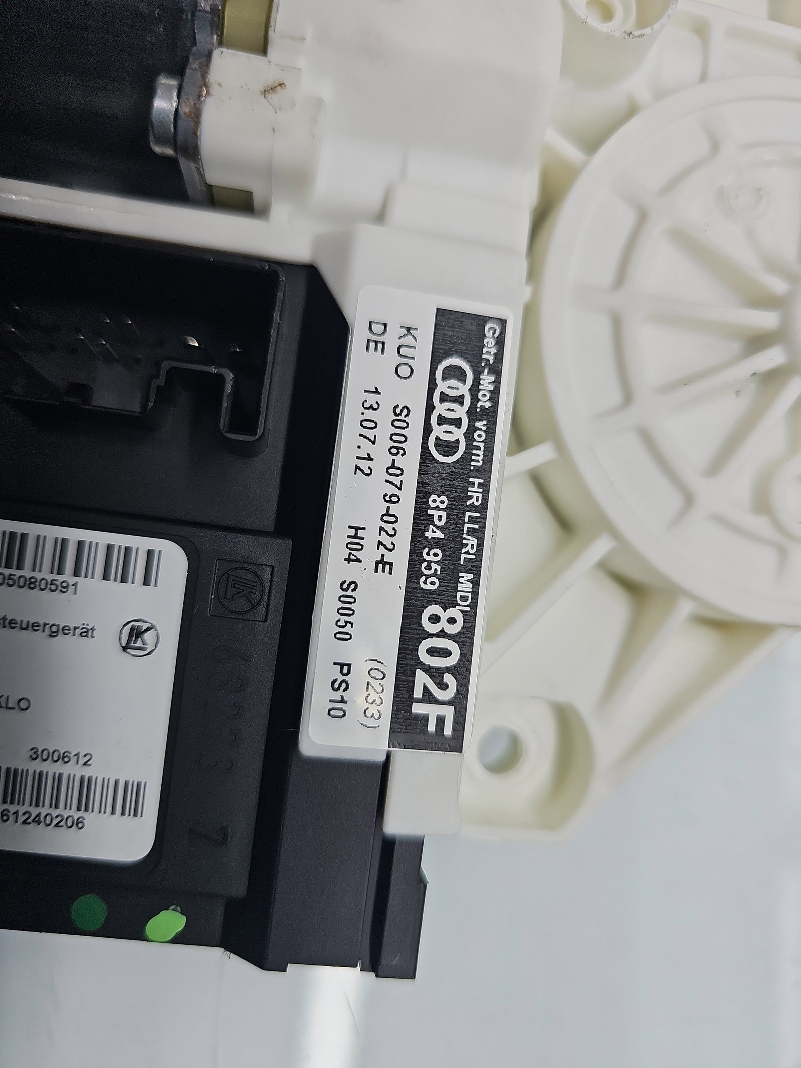 Motoras geam dreapta spate AUDI A3 Sportback (8PA) [Fabr 2004-2013] Hatchback 8P4959802F - imagine 5