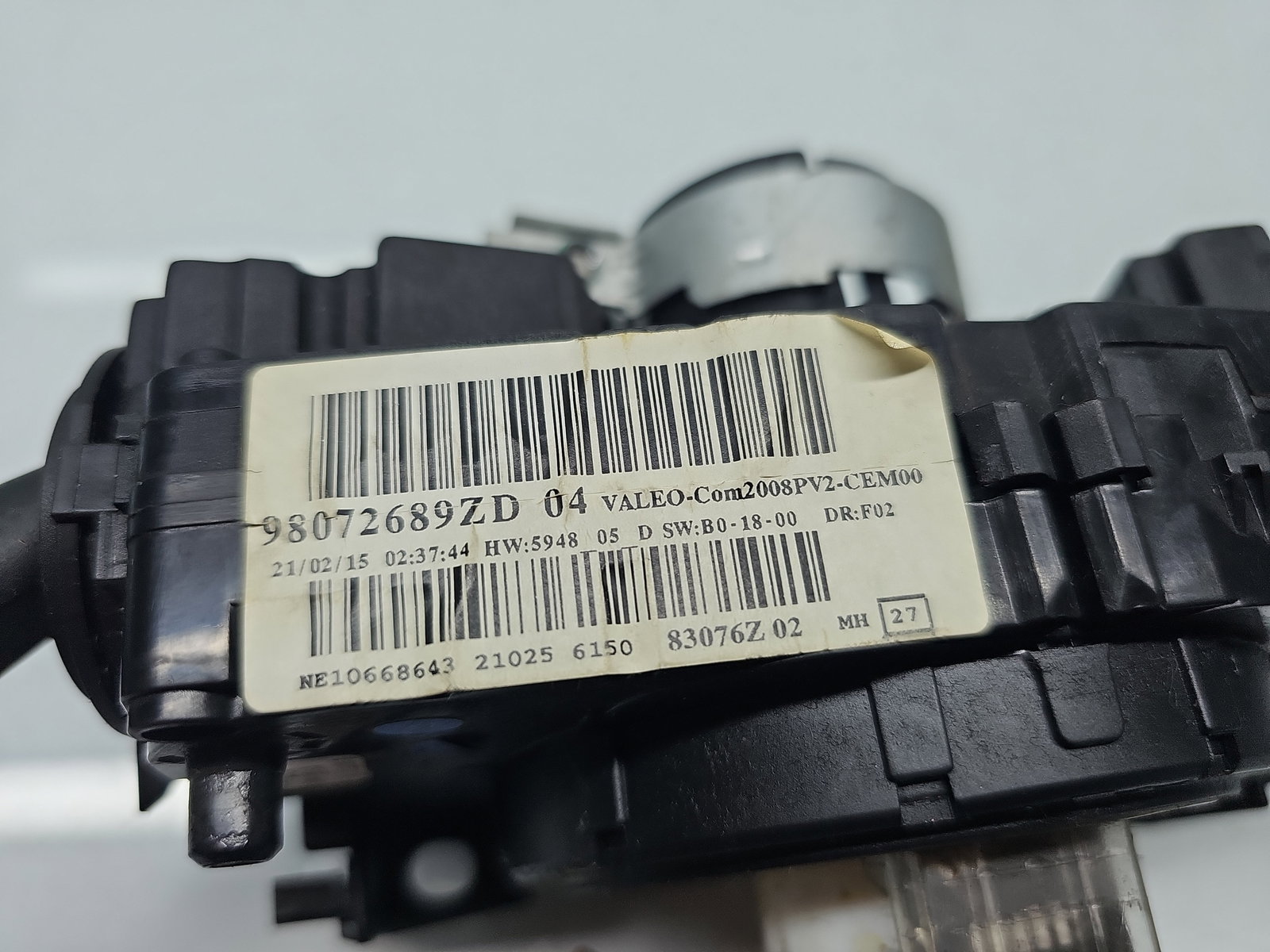 Bloc manete cu spirala volan PEUGEOT 308 (II) [Fabr 2013-2020] 98072689ZD - imagine 7