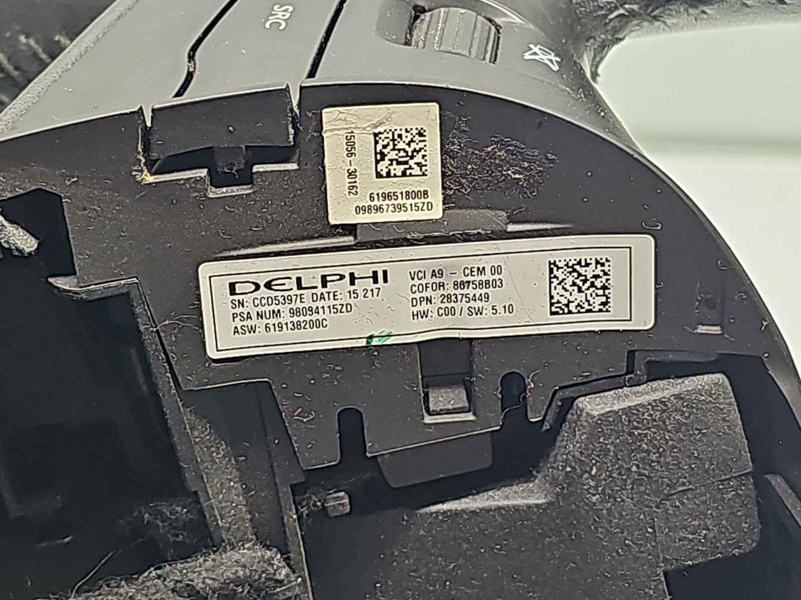 Volan PEUGEOT 2008 [Fabr 2013-prezent] 98094115ZD - imagine 7