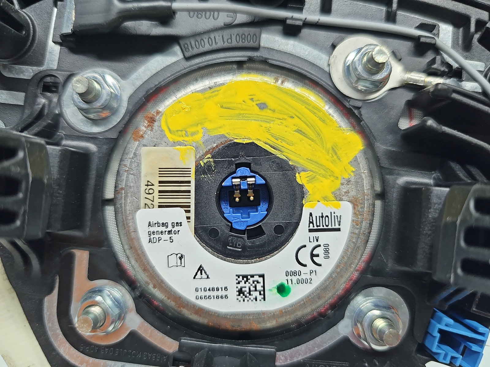 Airbag volan PEUGEOT 2008 [Fabr 2013-prezent] 98072114ZD - imagine 5