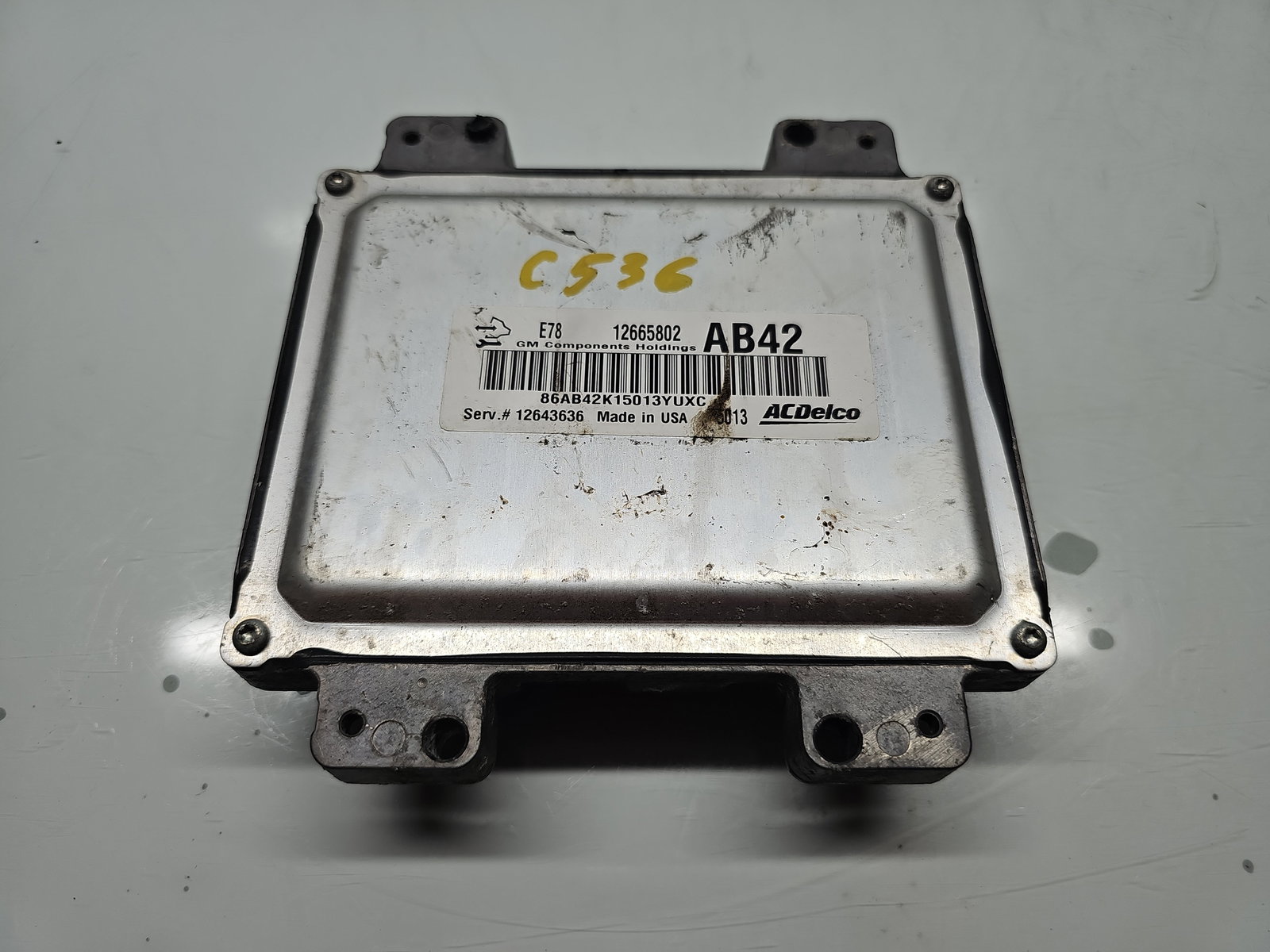 Calculator motor ECU Opel Corsa E [Fabr 2014-prezent] 12665902 1.4 Benz B14XEL 66KW / 90CP - imagine 3