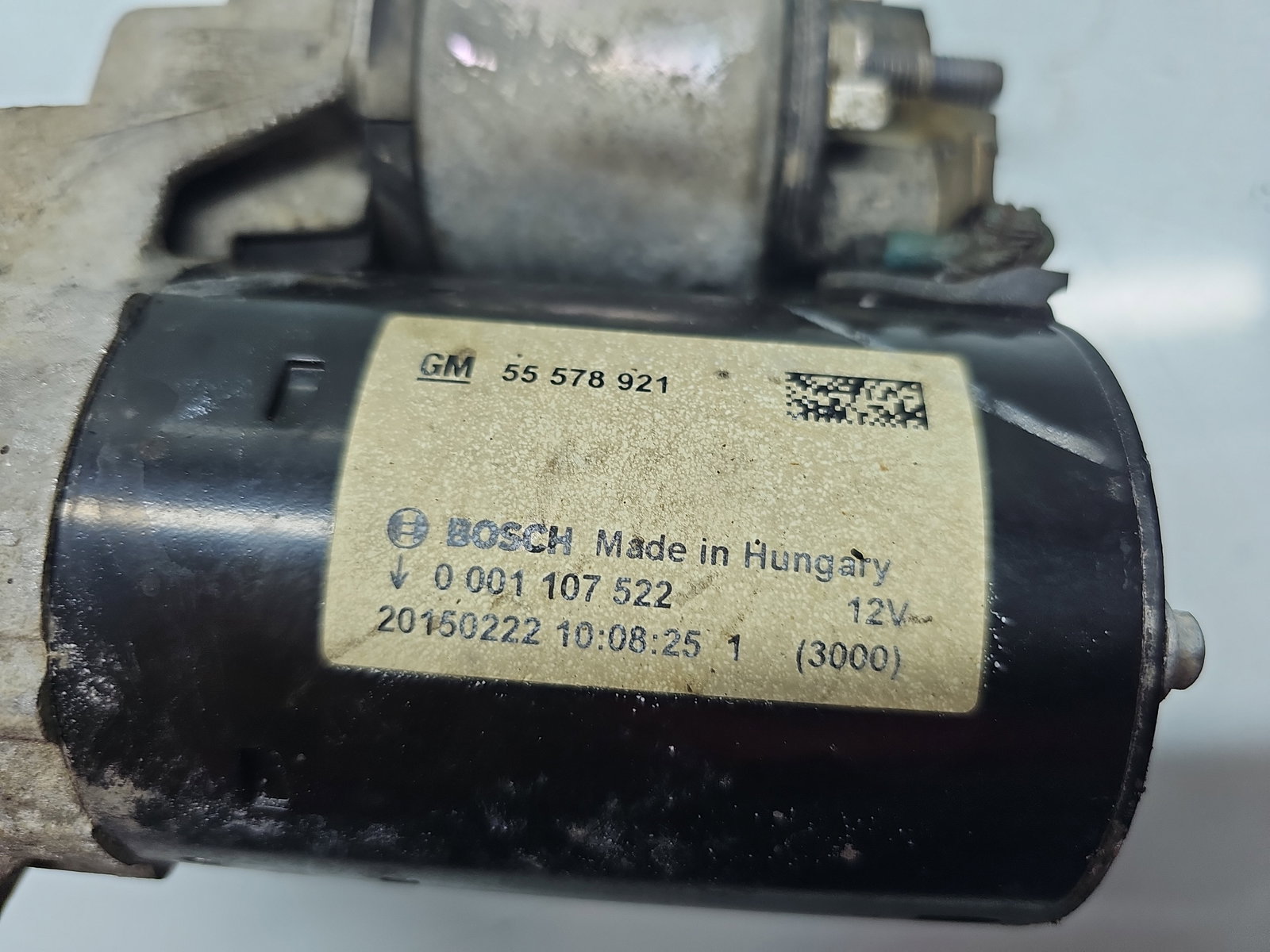 Electromotor Opel Corsa E [Fabr 2014-prezent] 55578921 1.4 Benz B14XEL 66KW / 90CP - imagine 5