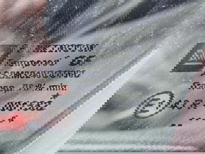 Geam usa stanga fata Opel Astra H [Fabr 2004-2009]