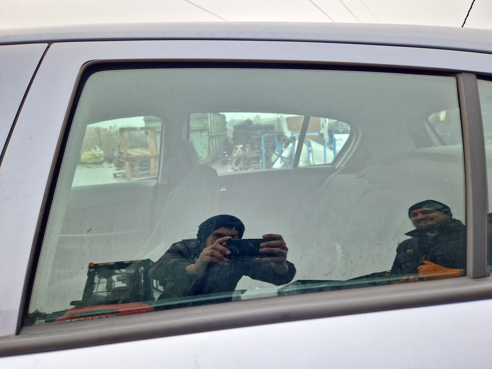 Geam usa stanga spate Opel Astra H [Fabr 2004-2009] - imagine 1