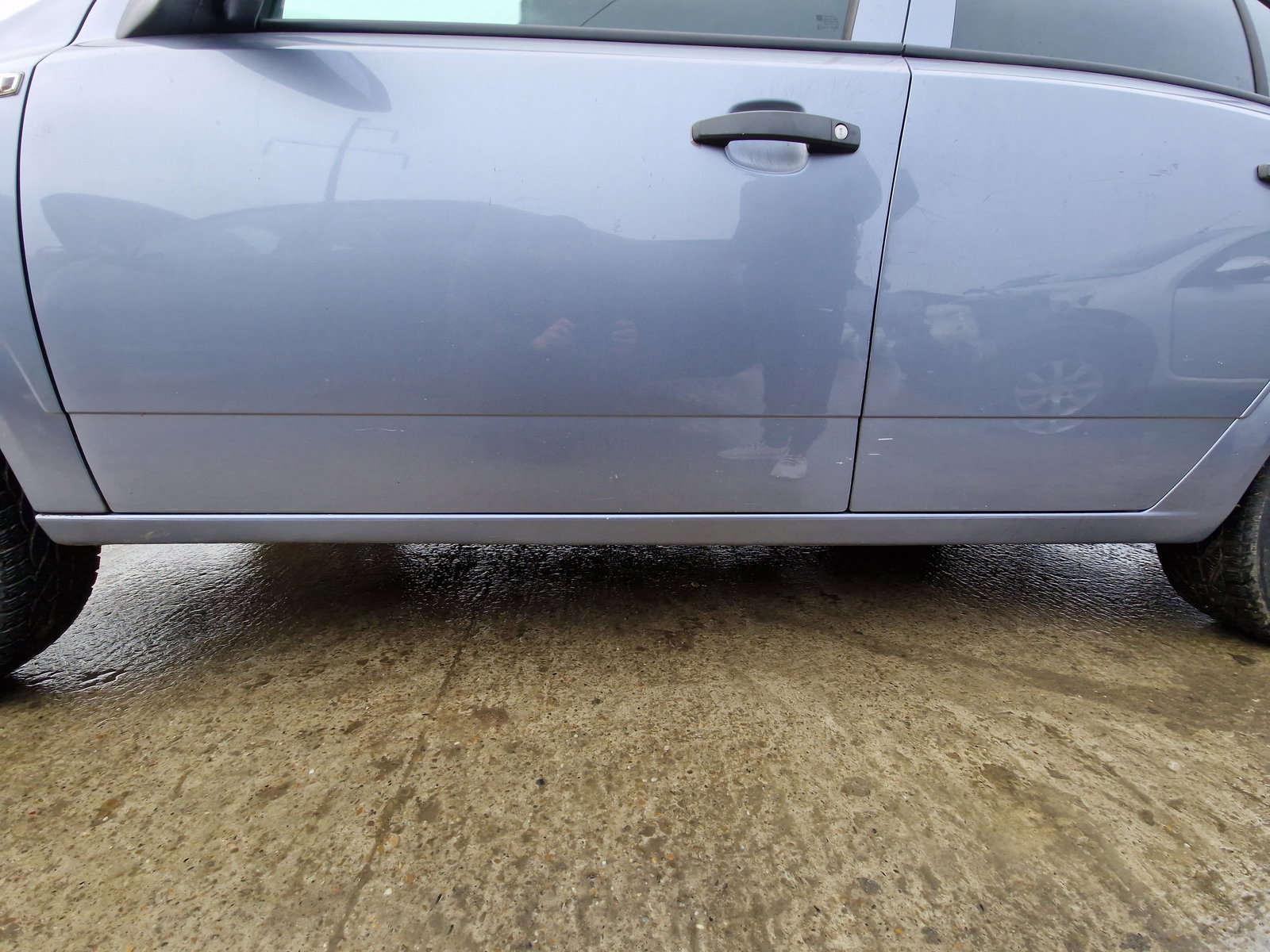 Prag lateral stanga Opel Astra H [Fabr 2004-2009] - imagine 1