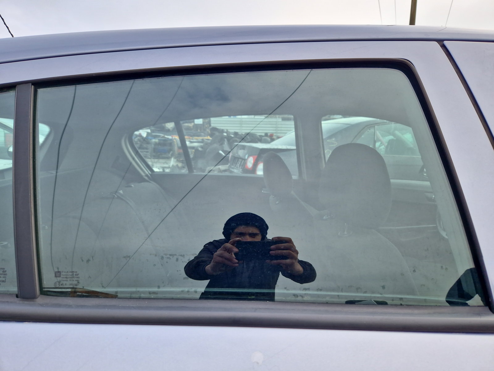 Geam usa dreapta spate Opel Astra H [Fabr 2004-2009] - imagine 1