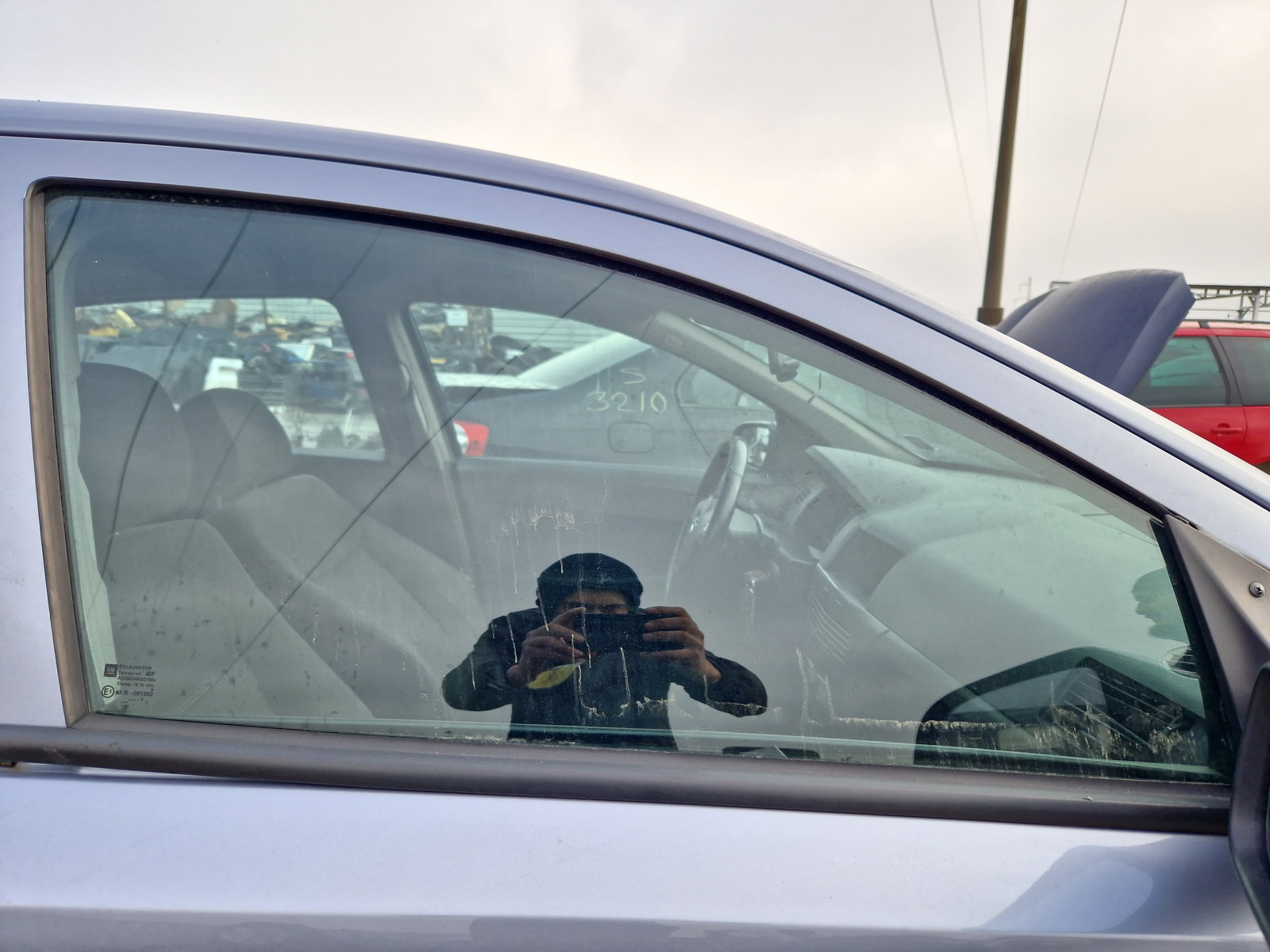 Geam usa dreapta fata Opel Astra H [Fabr 2004-2009] - imagine 1