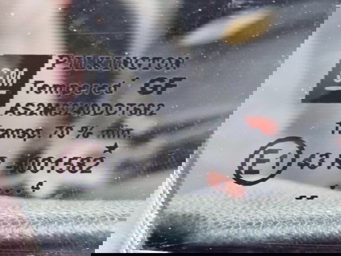 Geam usa dreapta fata Opel Astra H [Fabr 2004-2009]