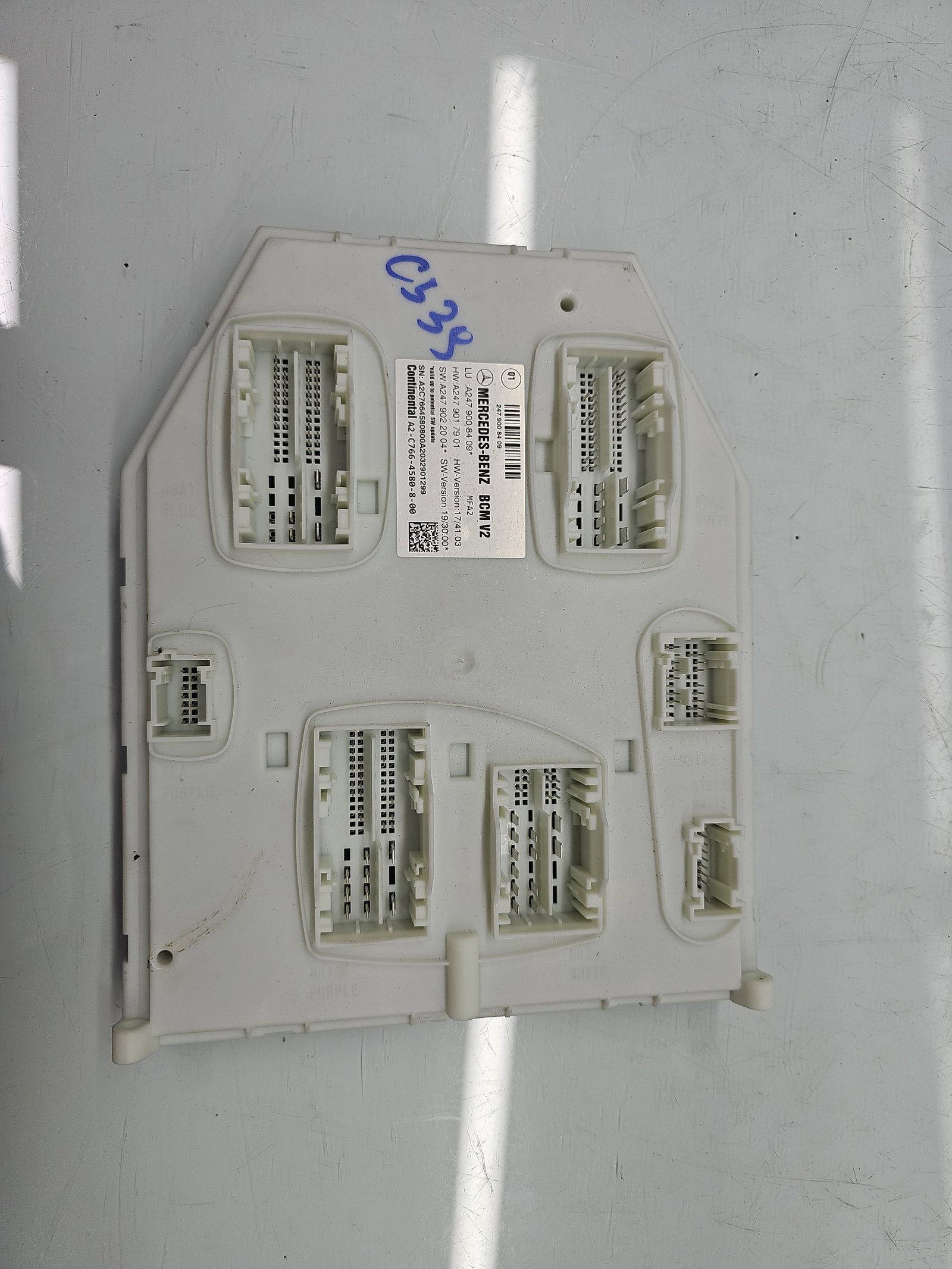 Modul confort Mercedes Clasa A (W177) [Fabr 2019-2024] A2479008409 - imagine 1