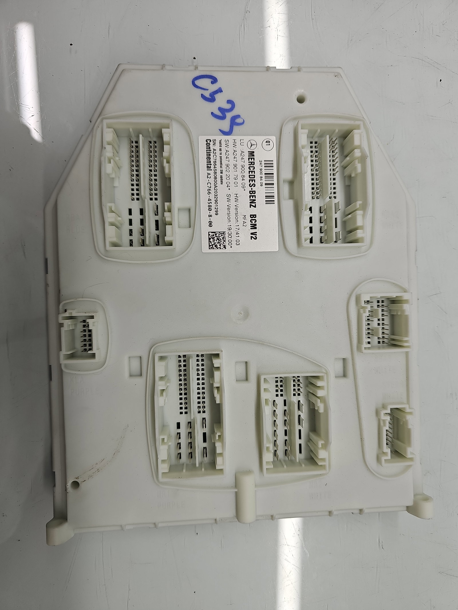 Modul confort Mercedes Clasa A (W177) [Fabr 2019-2024] A2479008409 - imagine 3