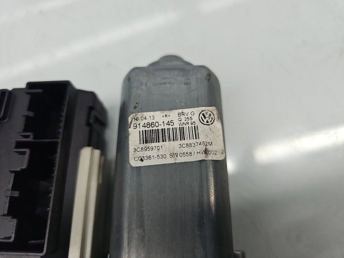 Motoras geam dreapta fata Volkswagen Passat CC (358) [Fabr 2012-2016] Coupe 3C8959701