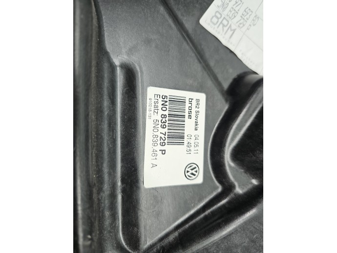 Macara electrica geam stanga spate Volkswagen Tiguan (5N) [Fabr 2007-2016] SUV 5N0839729P