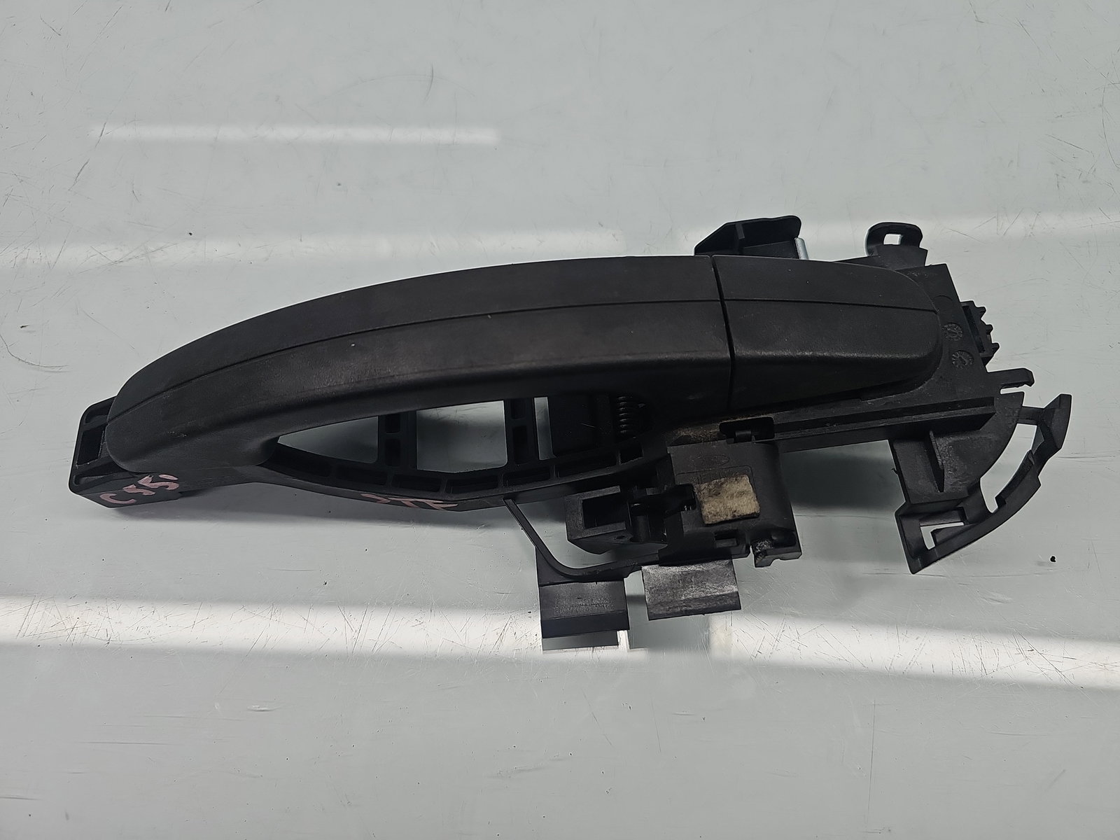 Maner usa stanga fata Ford Transit Custom (TTF) [Fabr 2012-2016] Frozen White - imagine 1