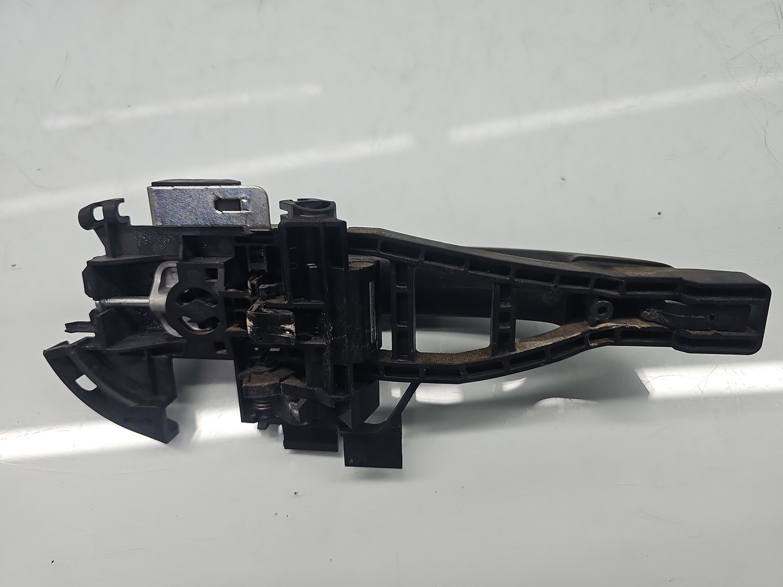 Maner usa stanga fata Ford Transit Custom (TTF) [Fabr 2012-2016] Frozen White - imagine 3