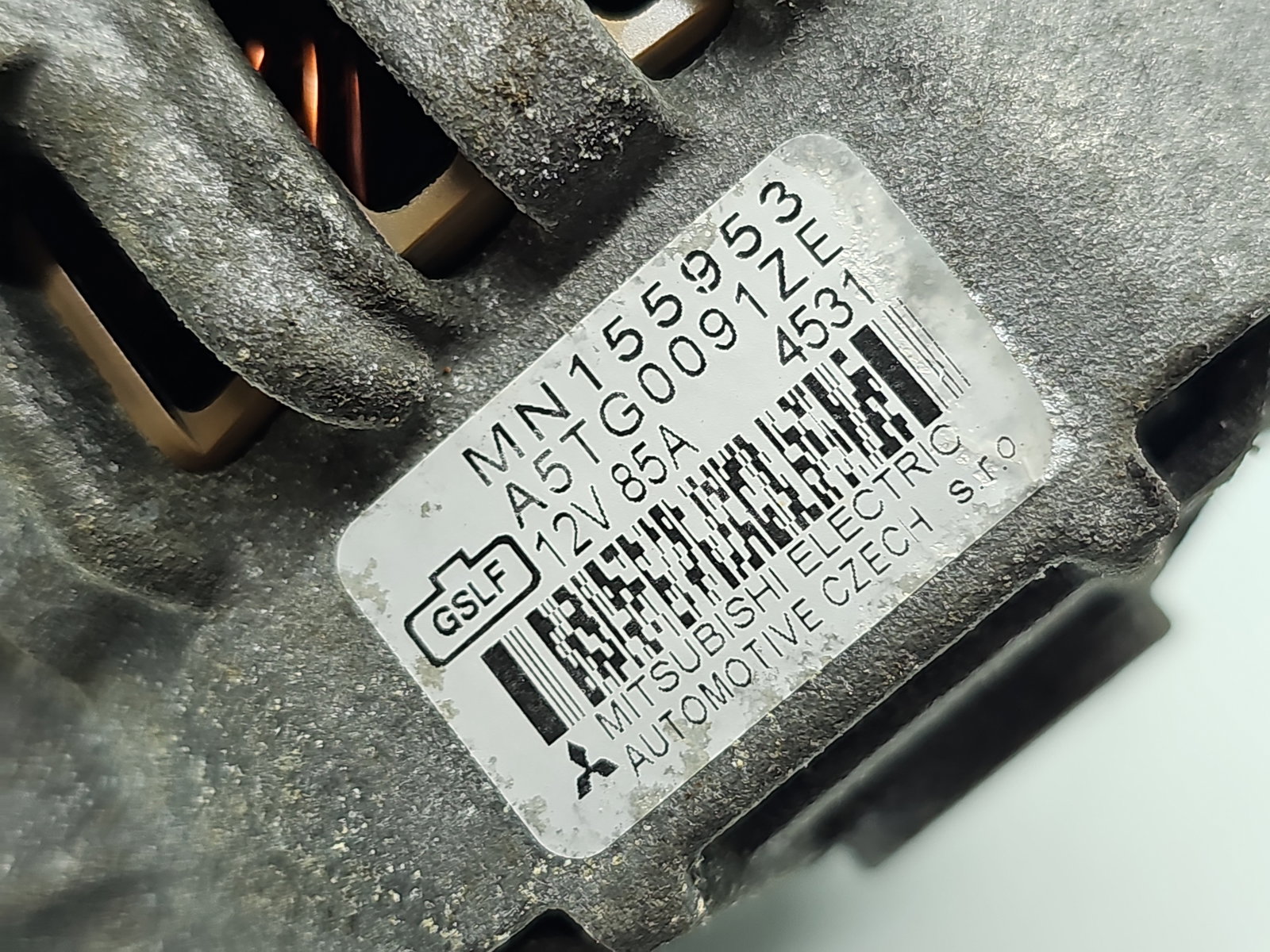 Alternator SMART ForFour [Fabr 2004-2006] A5TG0091ZE 1.3 Benz 135930 70KW / 95CP - imagine 6