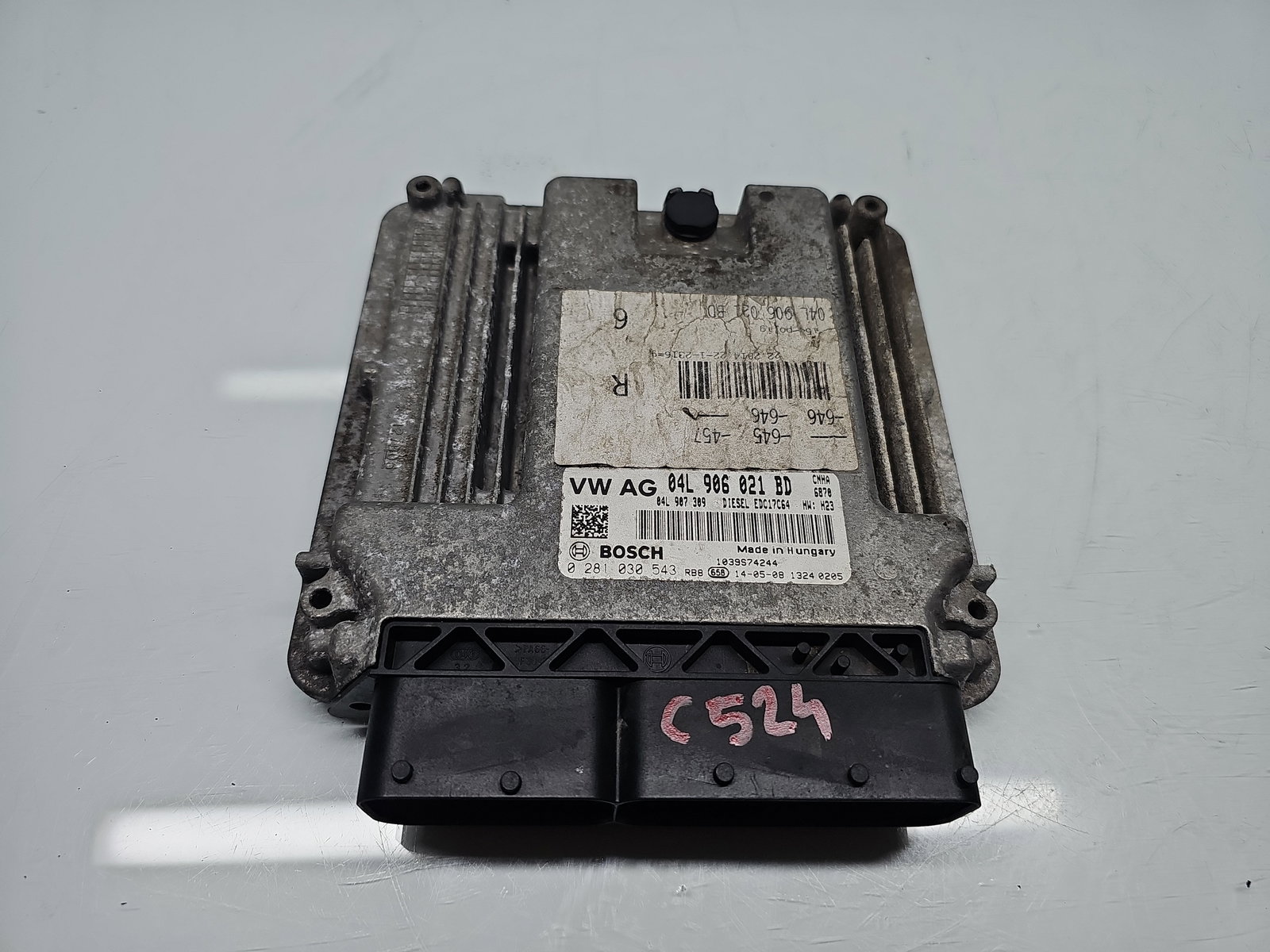 Calculator motor ECU AUDI A6 (4G2, C7) S-line [Fabr 2012-2017] 04L906021BD 2.0 TDI CNHA 140KW / 190CP - imagine 1